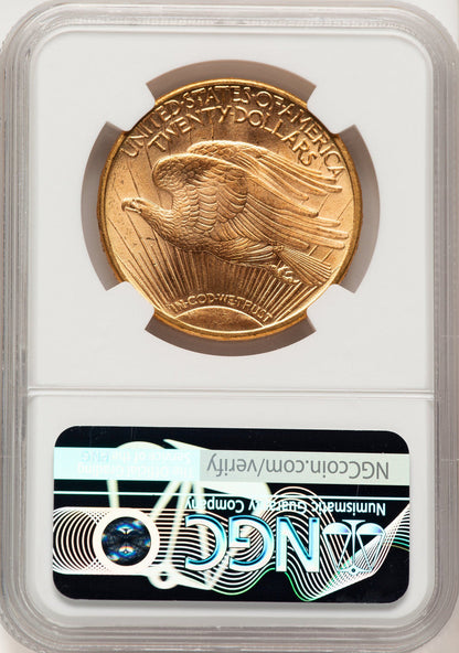 1913-D $20 Saint-Gaudens Double Eagle NGC MS66