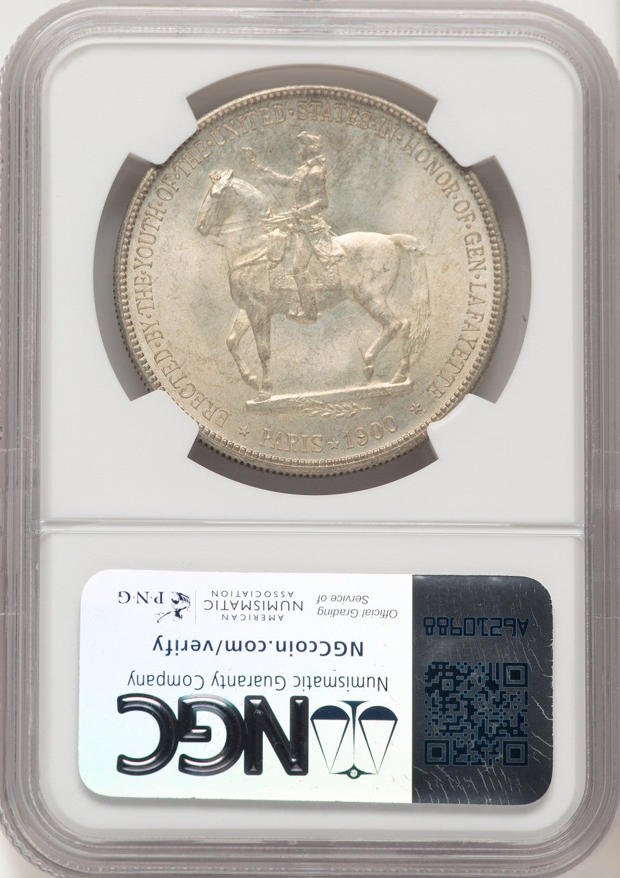 1900 Lafayette Dollar Commemorative Silver NGC MS65