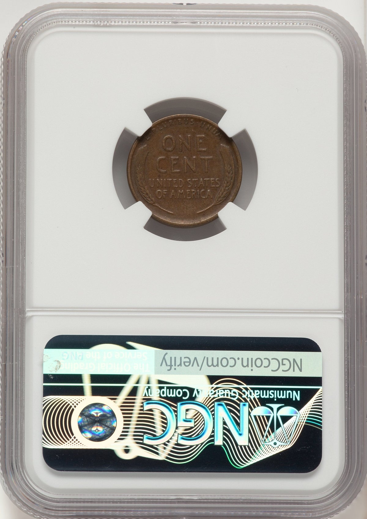 1922 No D Strong Reverse BN Lincoln Cent NGC VF25