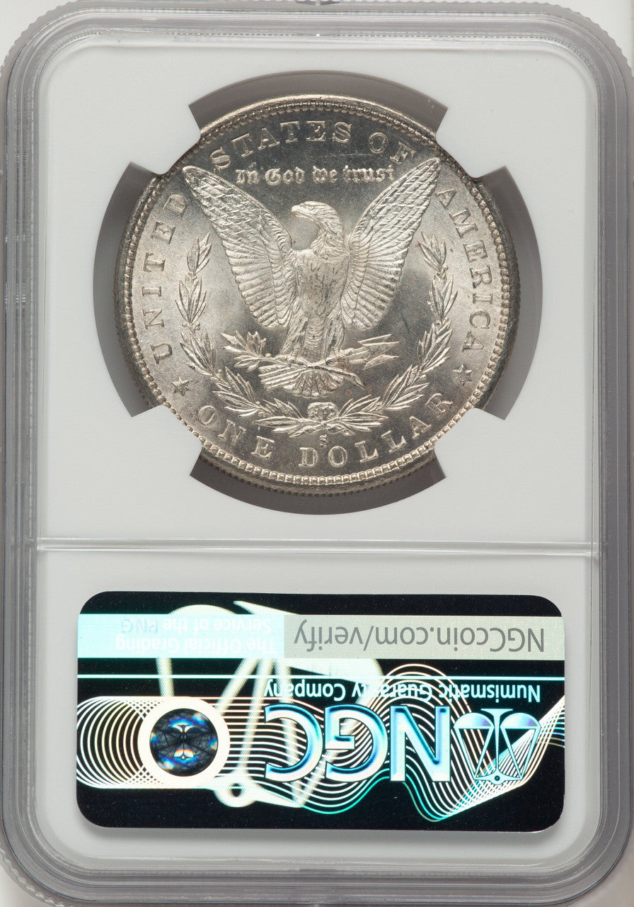 1880-S Morgan Dollar NGC MS67+