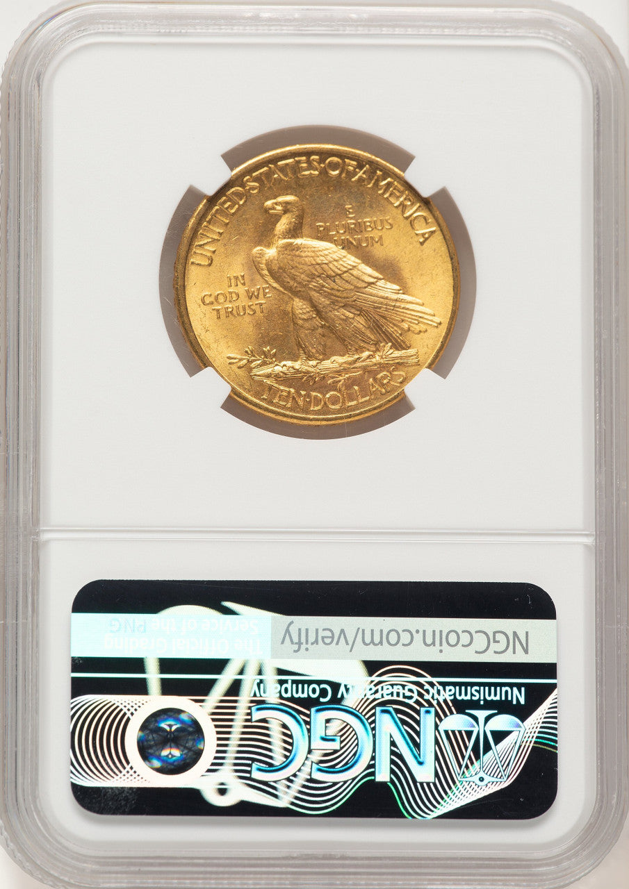 1915 $10 Indian Eagle NGC MS65