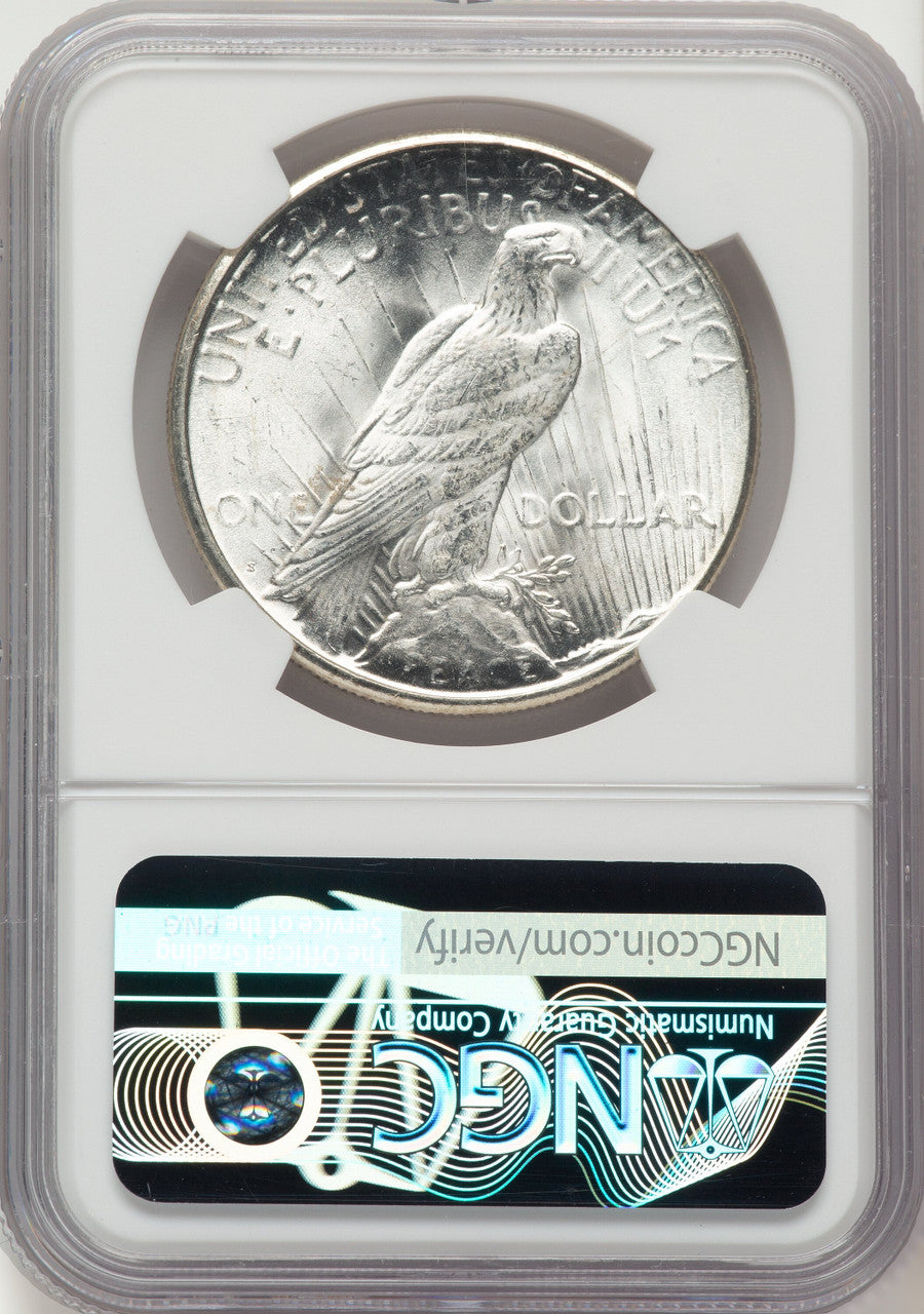 1923-S Peace Dollar NGC MS65