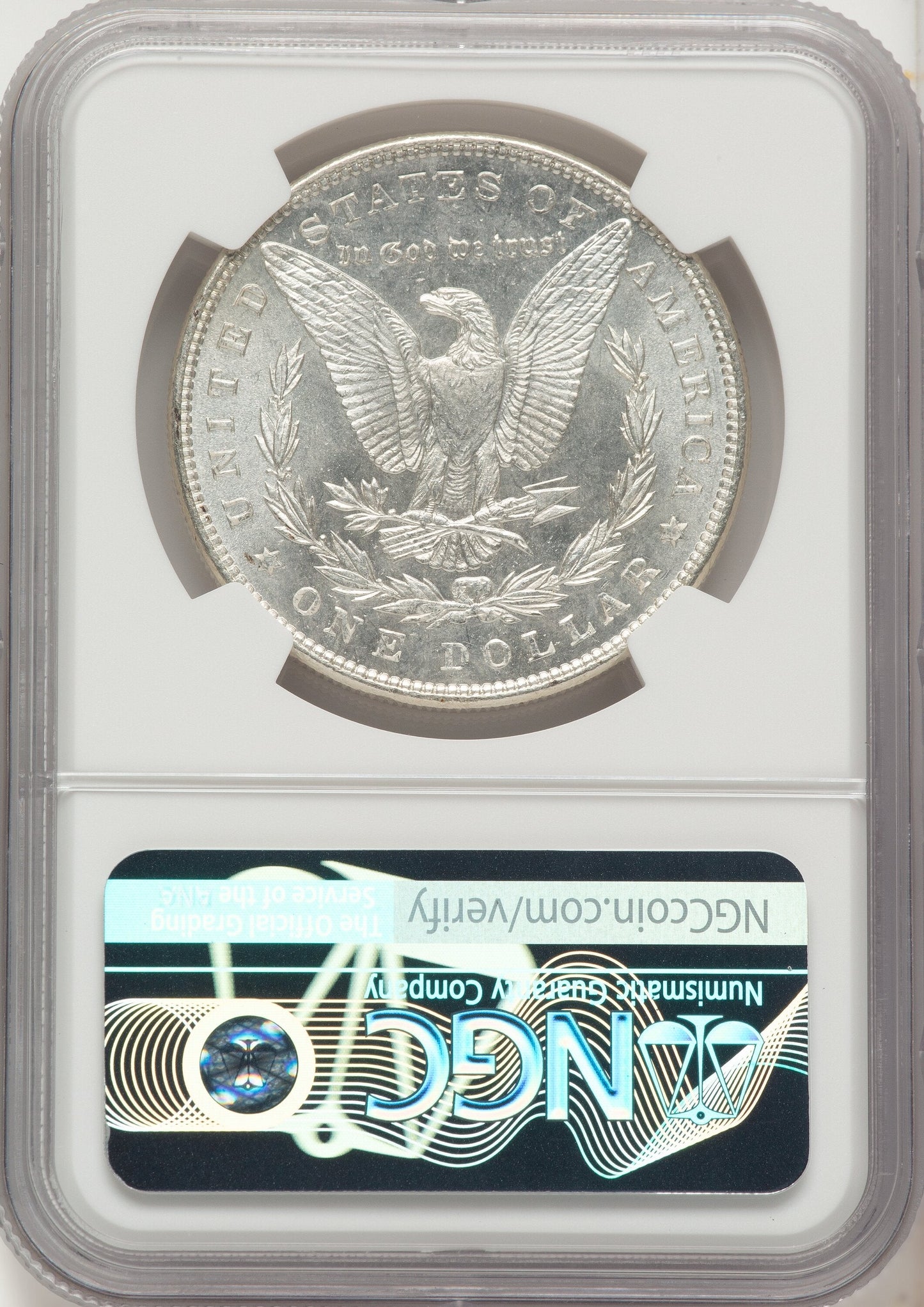 1893 Morgan Dollar NGC MS62