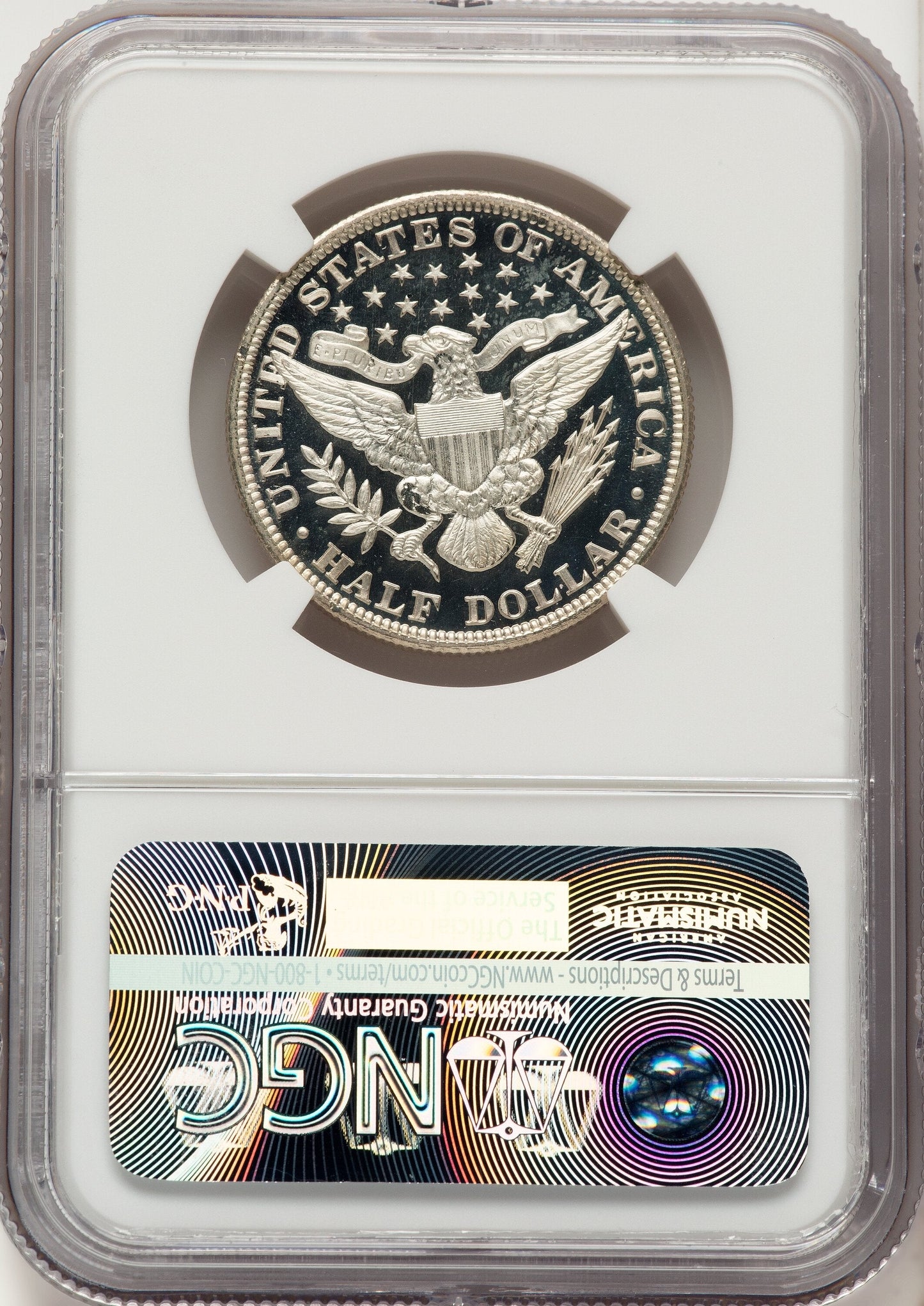 1900 50C CA Proof Barber Half Dollar NGC PR68
