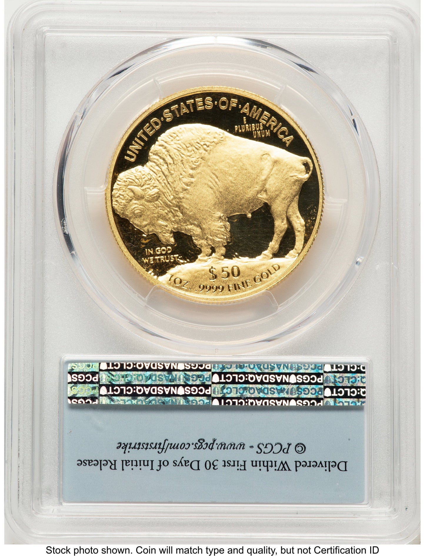 2016-W Proof Gold Buffalo 1 oz FDI FS Flag PCGS PR70