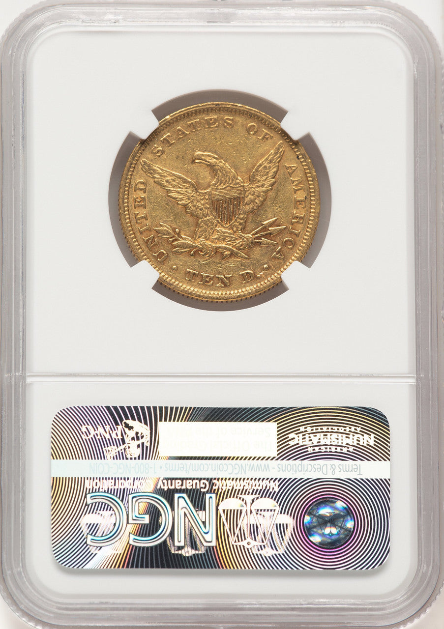 1853 $10 Liberty Eagle NGC AU55 (784623002)