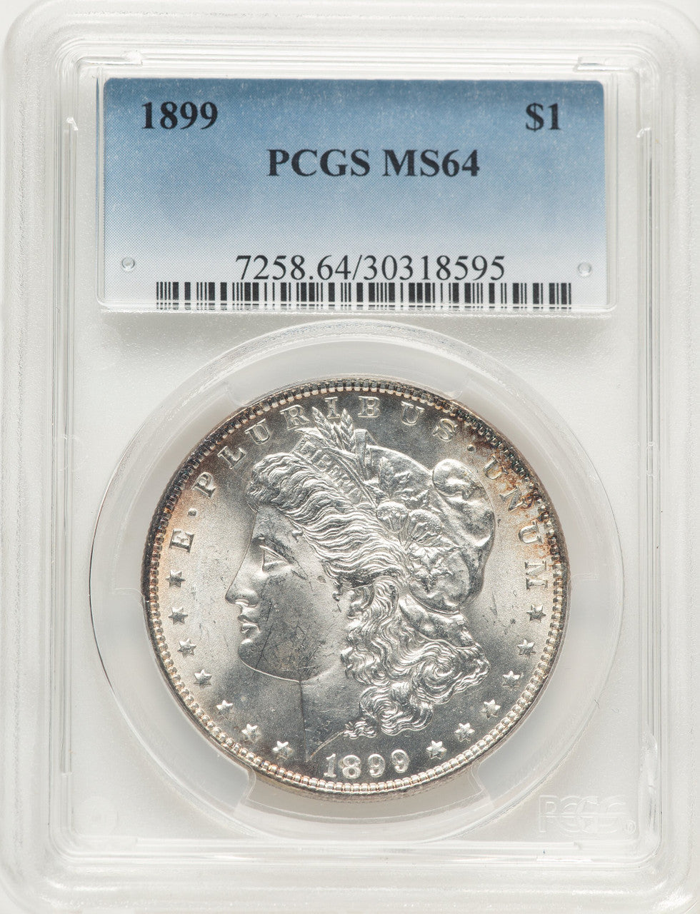 1899 Morgan Dollar PCGS MS64