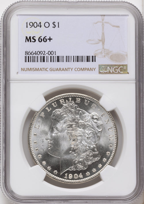 1904-O Morgan Dollar NGC MS66+