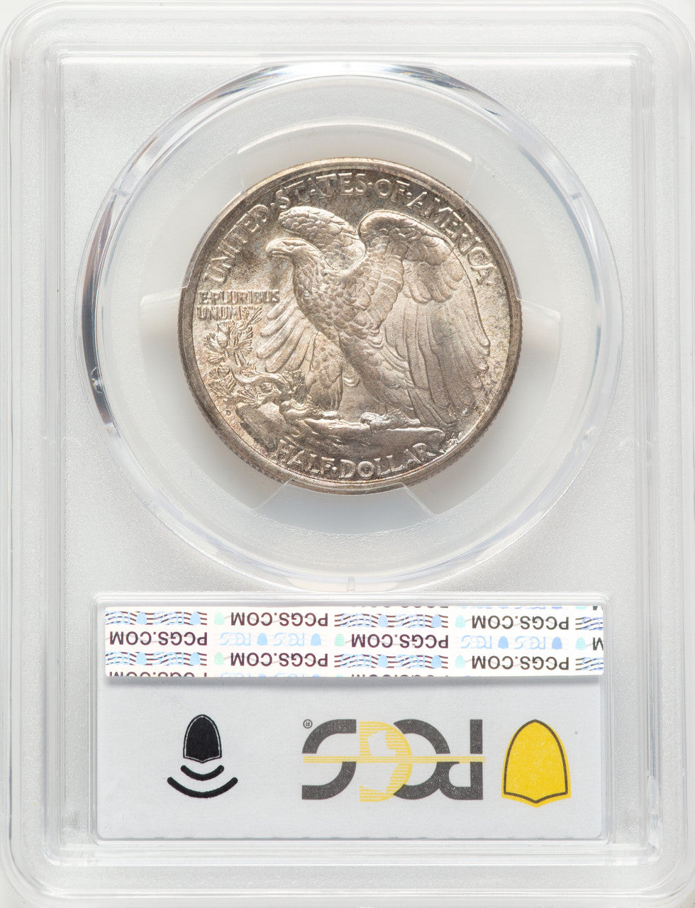 1920-D 50C Walking Liberty Half Dollar PCGS MS64+