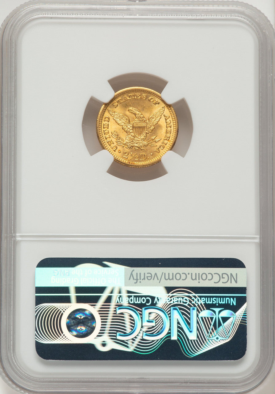 1903 $2.50 CAC Liberty Quarter Eagle NGC MS66+