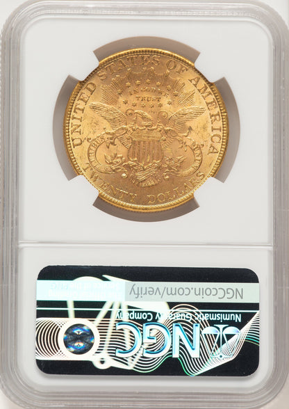 1889 $20 Liberty Double Eagle NGC MS63