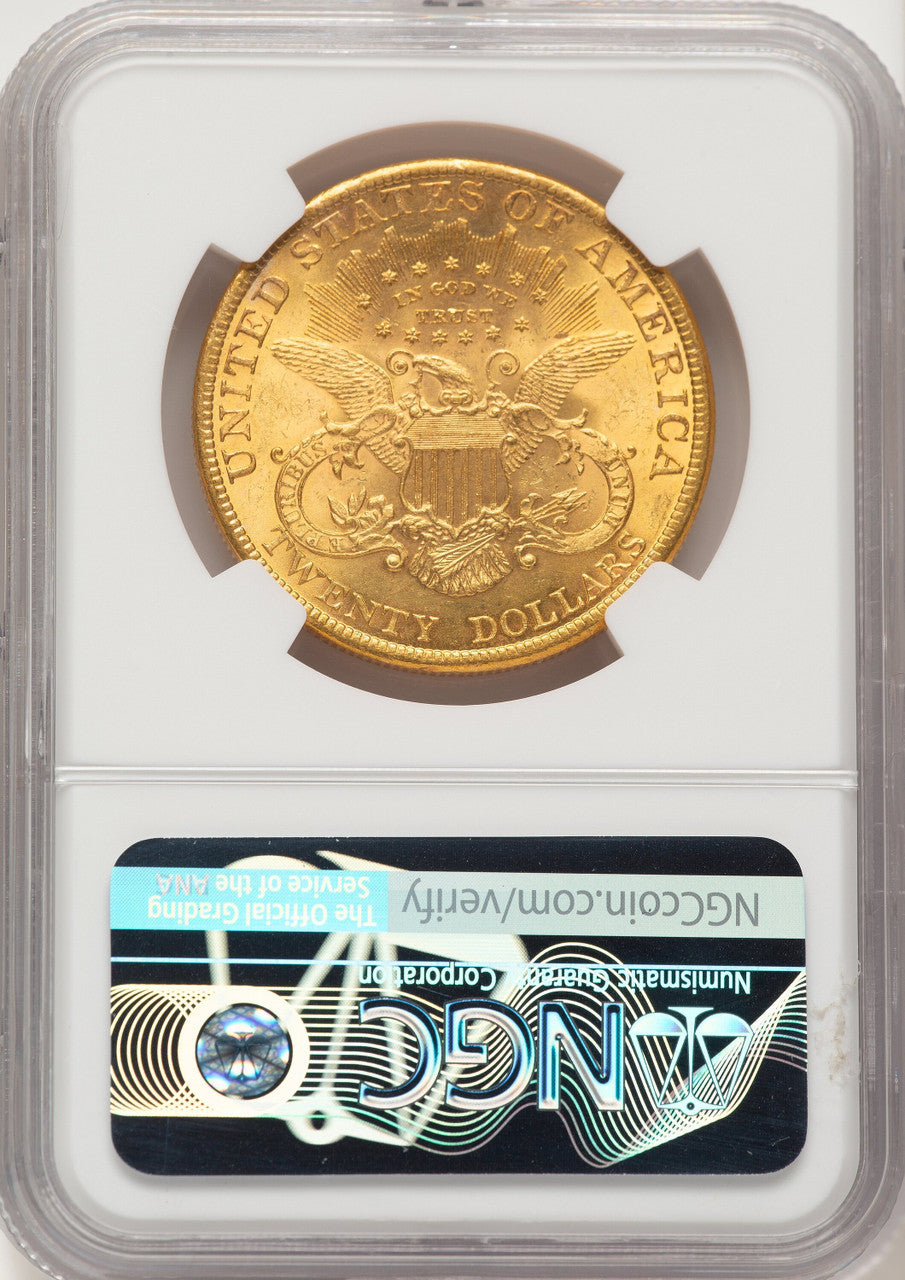 1897 $20 Liberty Double Eagle NGC MS65