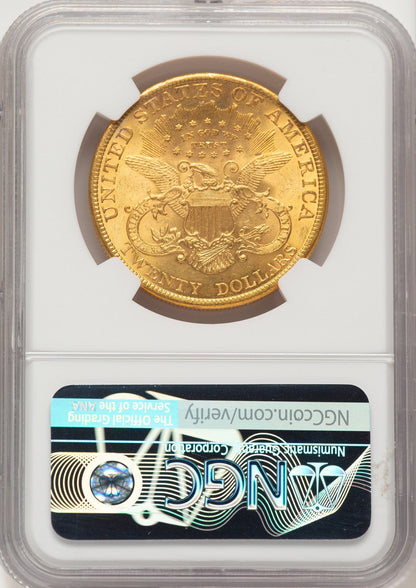1897 $20 Liberty Double Eagle NGC MS65