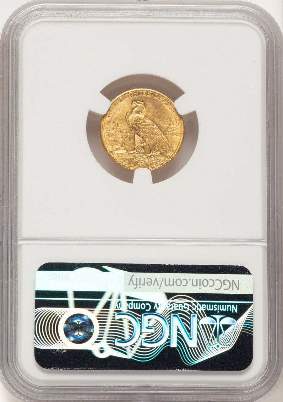 1914-D $2.50 Indian Quarter Eagle NGC MS65