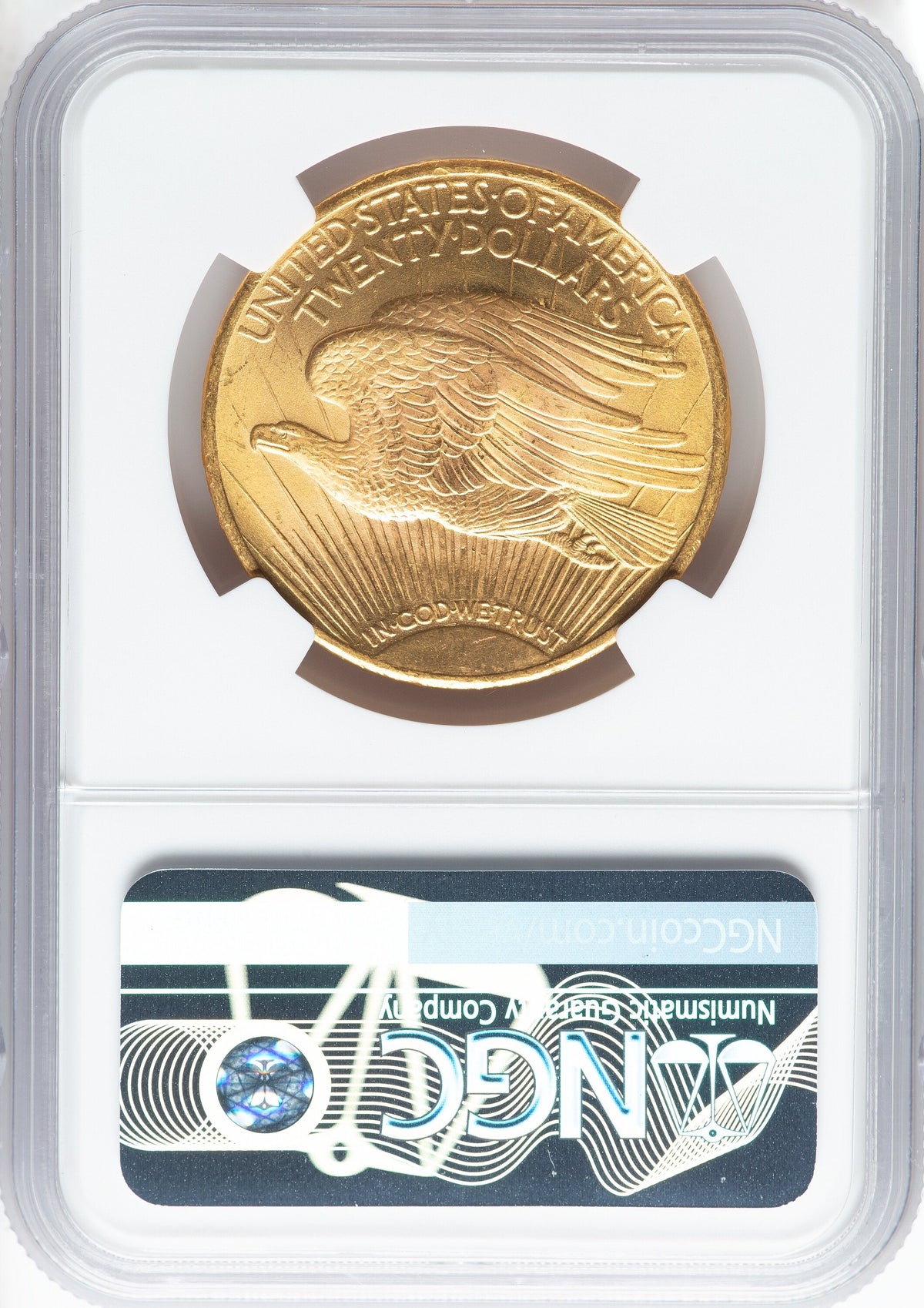 1924 $20 Saint Saint-Gaudens Double Eagle NGC MS66+