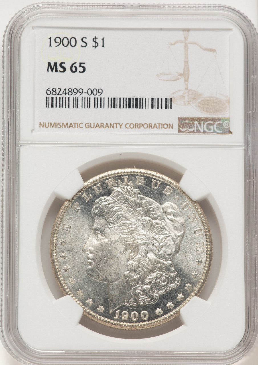 1900-S Morgan Dollar NGC MS65