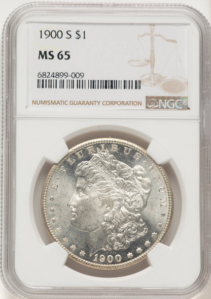 1900-S Morgan Dollar NGC MS65