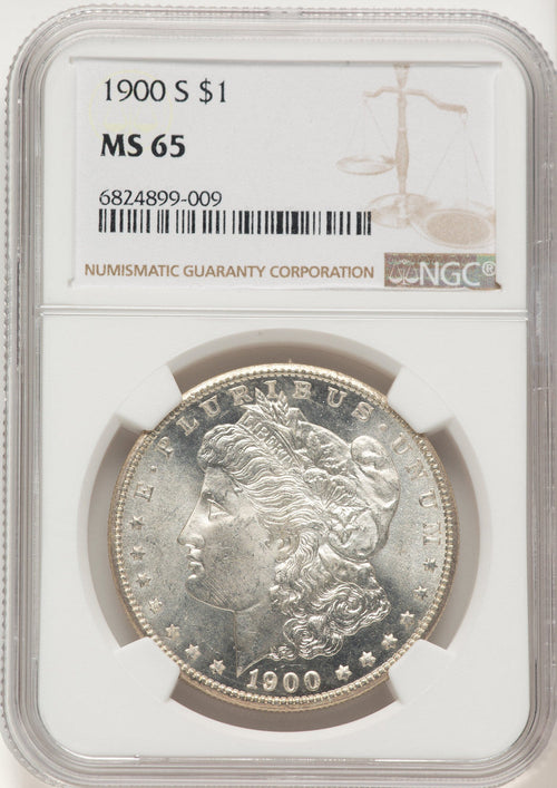 1900-S Morgan Dollar NGC MS65