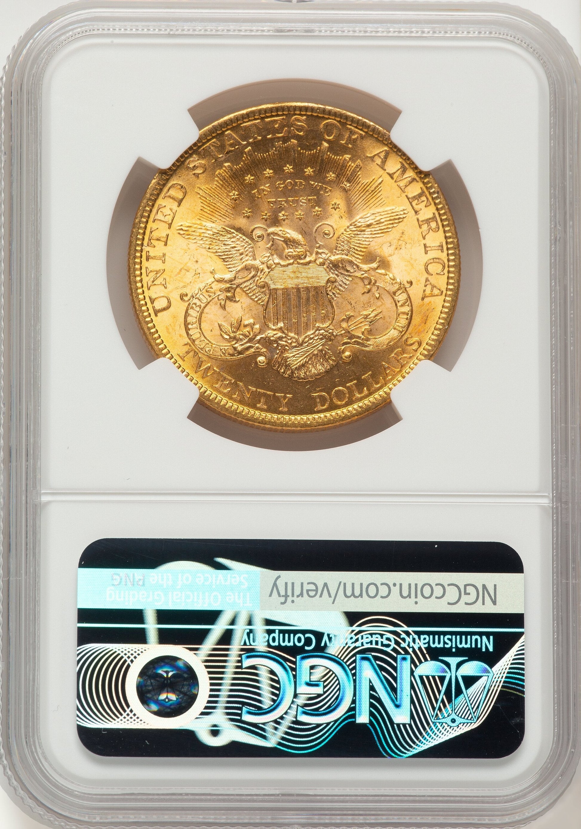 1894 $20 Liberty Double Eagle NGC MS63