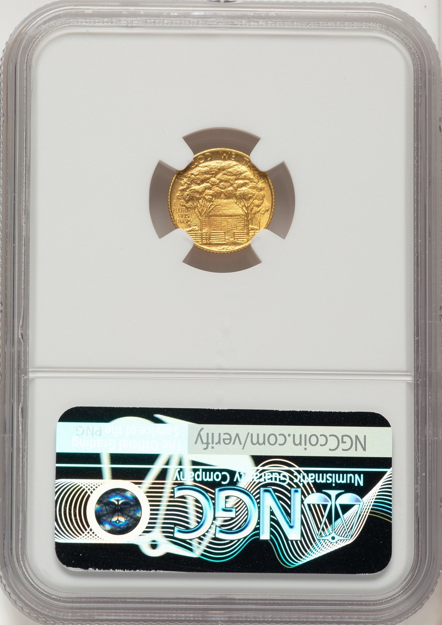 1922 G$1 Grant No Star Commemorative Gold NGC MS66