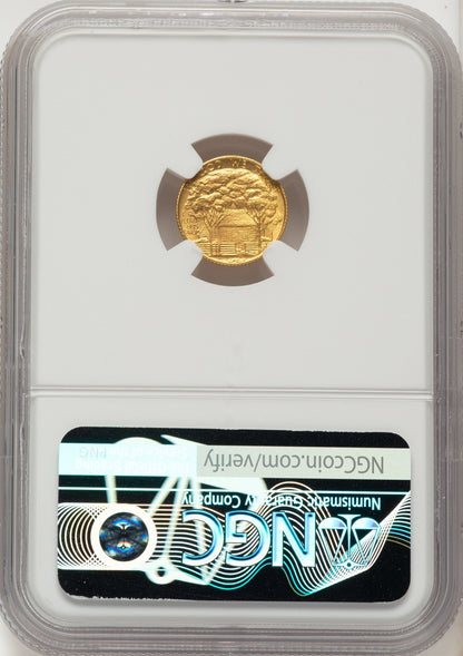 1922 G$1 Grant No Star Commemorative Gold NGC MS66