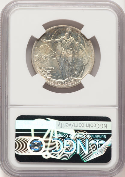 1928 50C Hawaiian Commemorative Silver NGC MS65