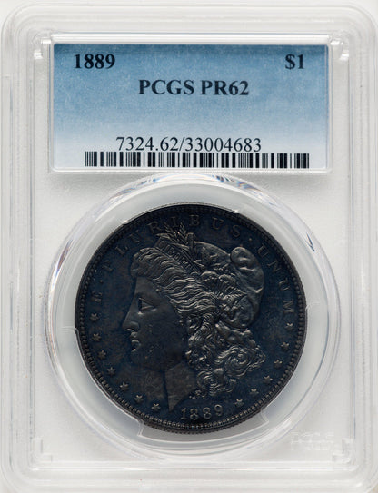 1889 Proof Morgan Dollar PCGS PR62