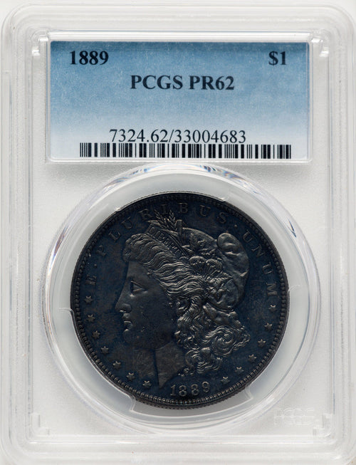 1889 Proof Morgan Dollar PCGS PR62