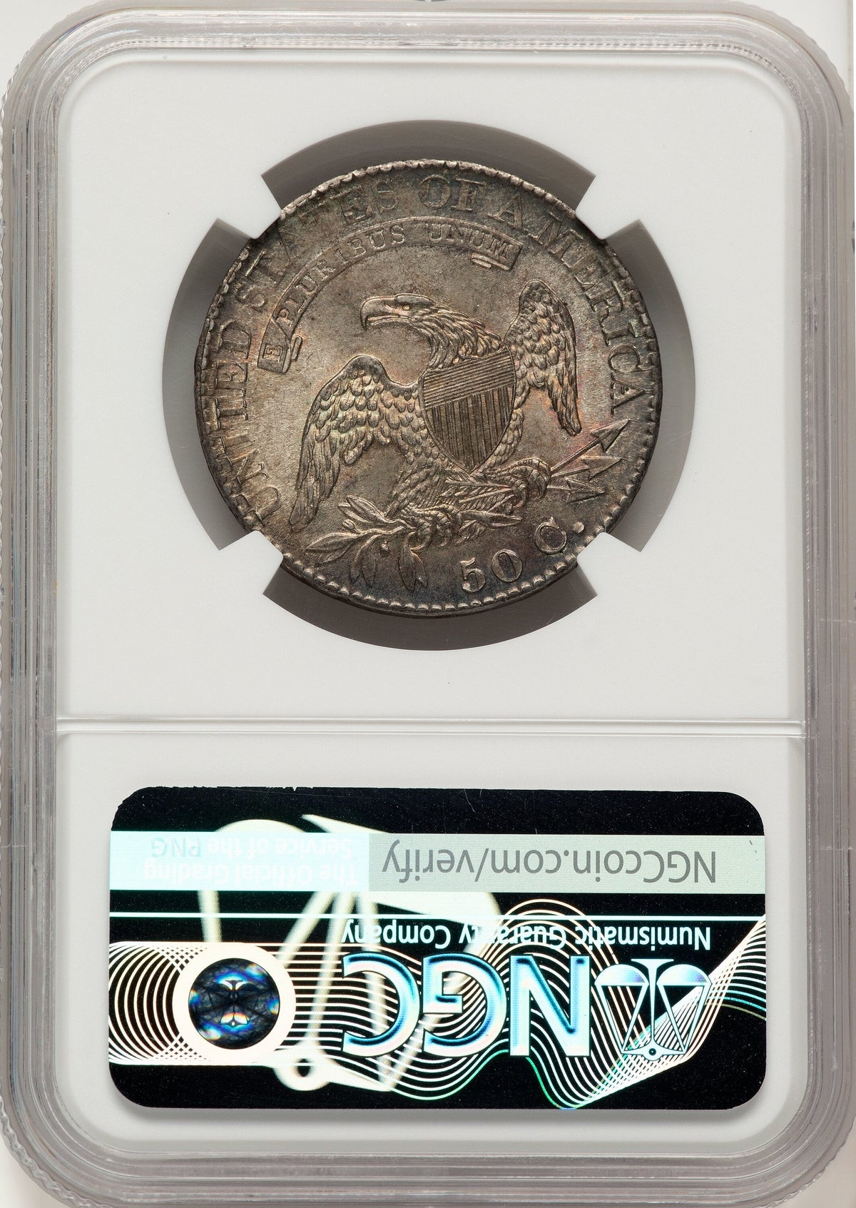 1825 50C O-116 Bust Half Dollar NGC MS64