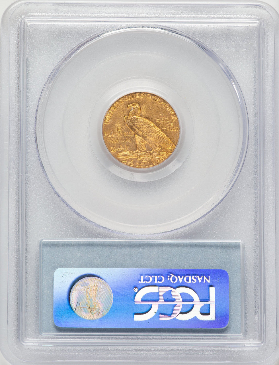 1911 $2.50 Indian Quarter Eagle PCGS MS62