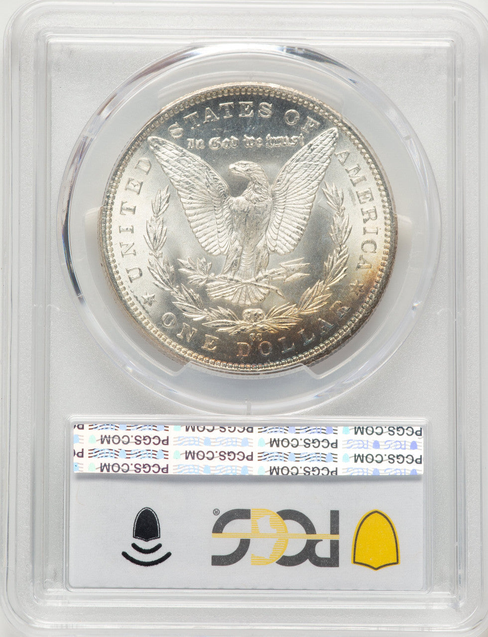 1883-CC Blue Gradient Morgan Dollar PCGS MS67