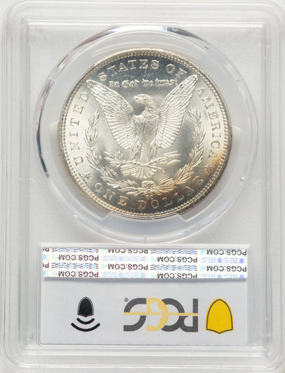 1883-CC Blue Gradient Morgan Dollar PCGS MS67