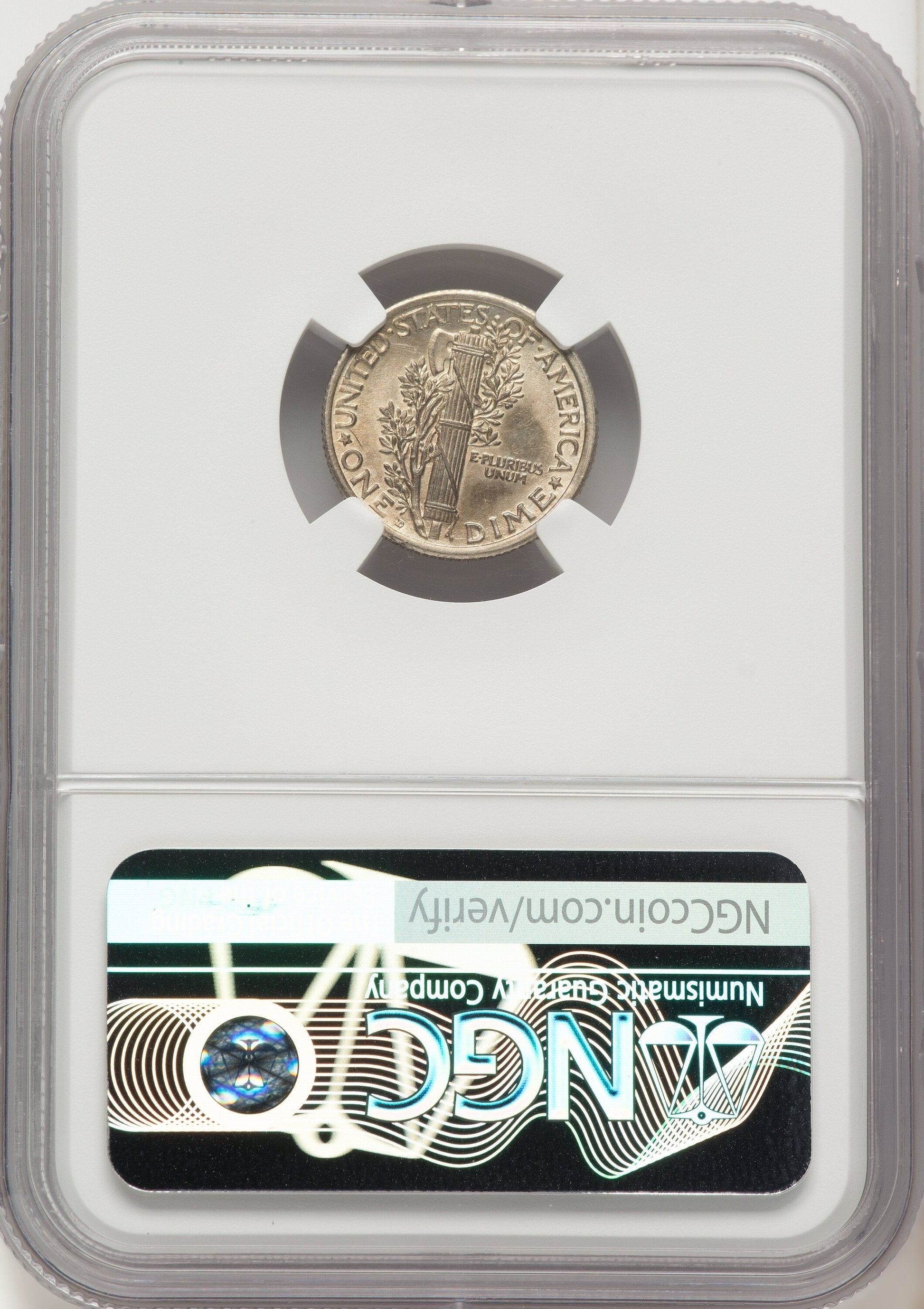1919-D 10C FB Mercury Dime NGC MS62
