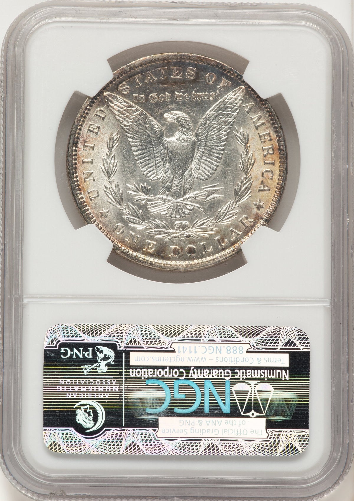 1897-O Morgan Dollar NGC MS61