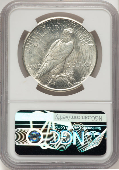 1922-S Peace Dollar NGC MS65