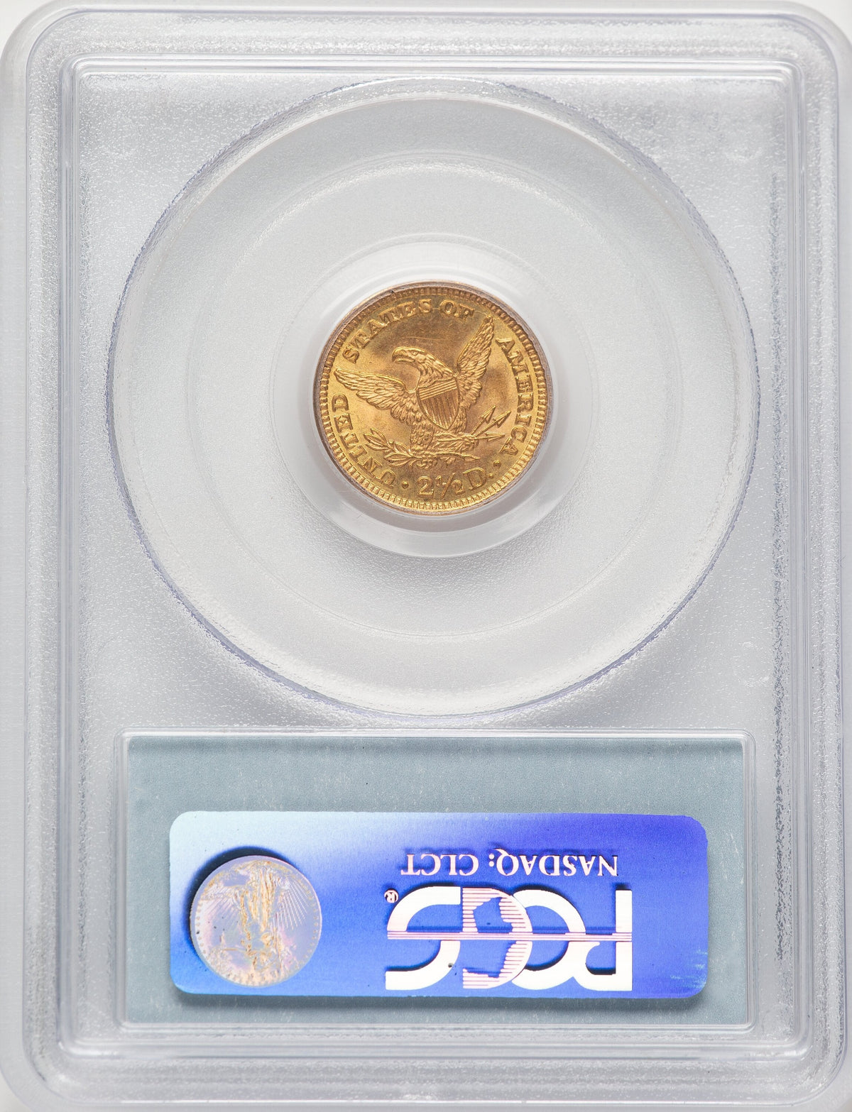 1895 $2.50 CAC Liberty Quarter Eagle PCGS MS64