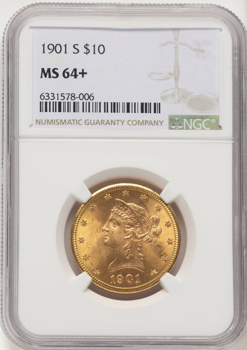 1901-S $10 Liberty Eagle NGC MS64+