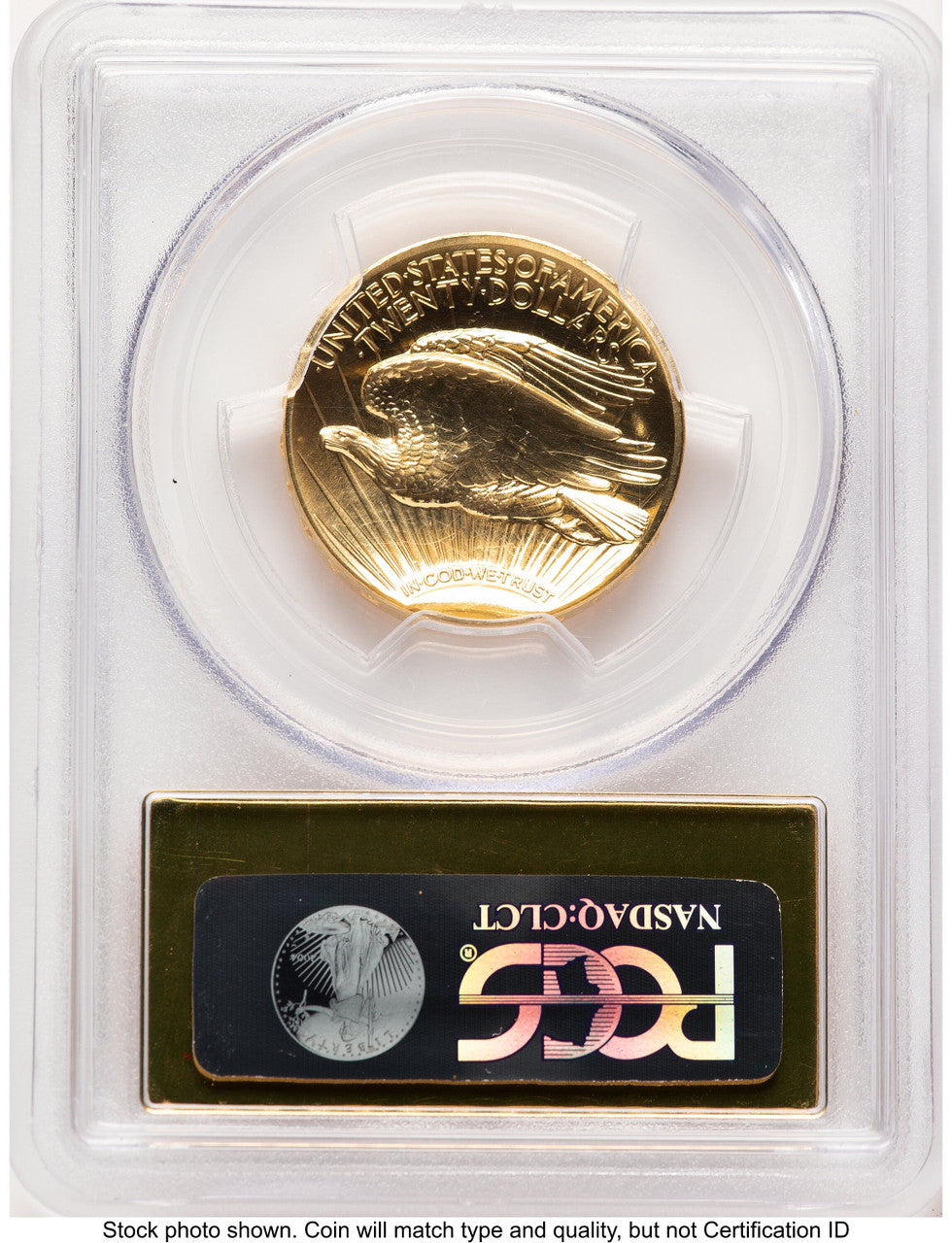 2009 G$20 Ultra High Relief PL Gold Foil PCGS MS70