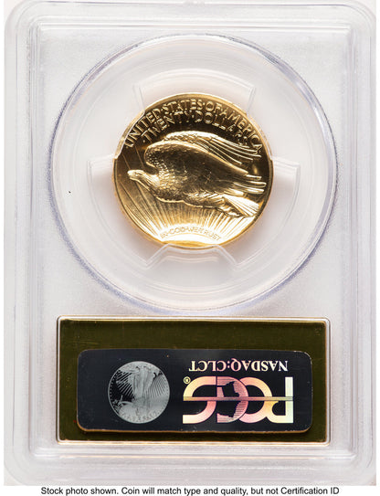 2009 G$20 Ultra High Relief PL Gold Foil PCGS MS70