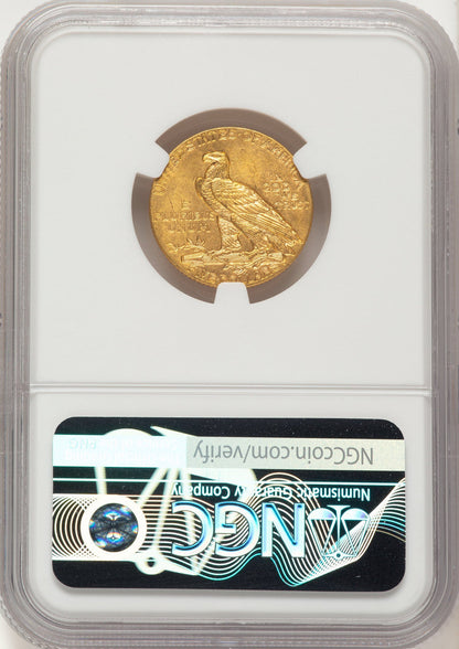 1914 $5 Indian Half Eagle NGC MS64