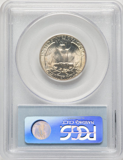 1934 25C Light Motto CAC Washington Quarter PCGS MS66
