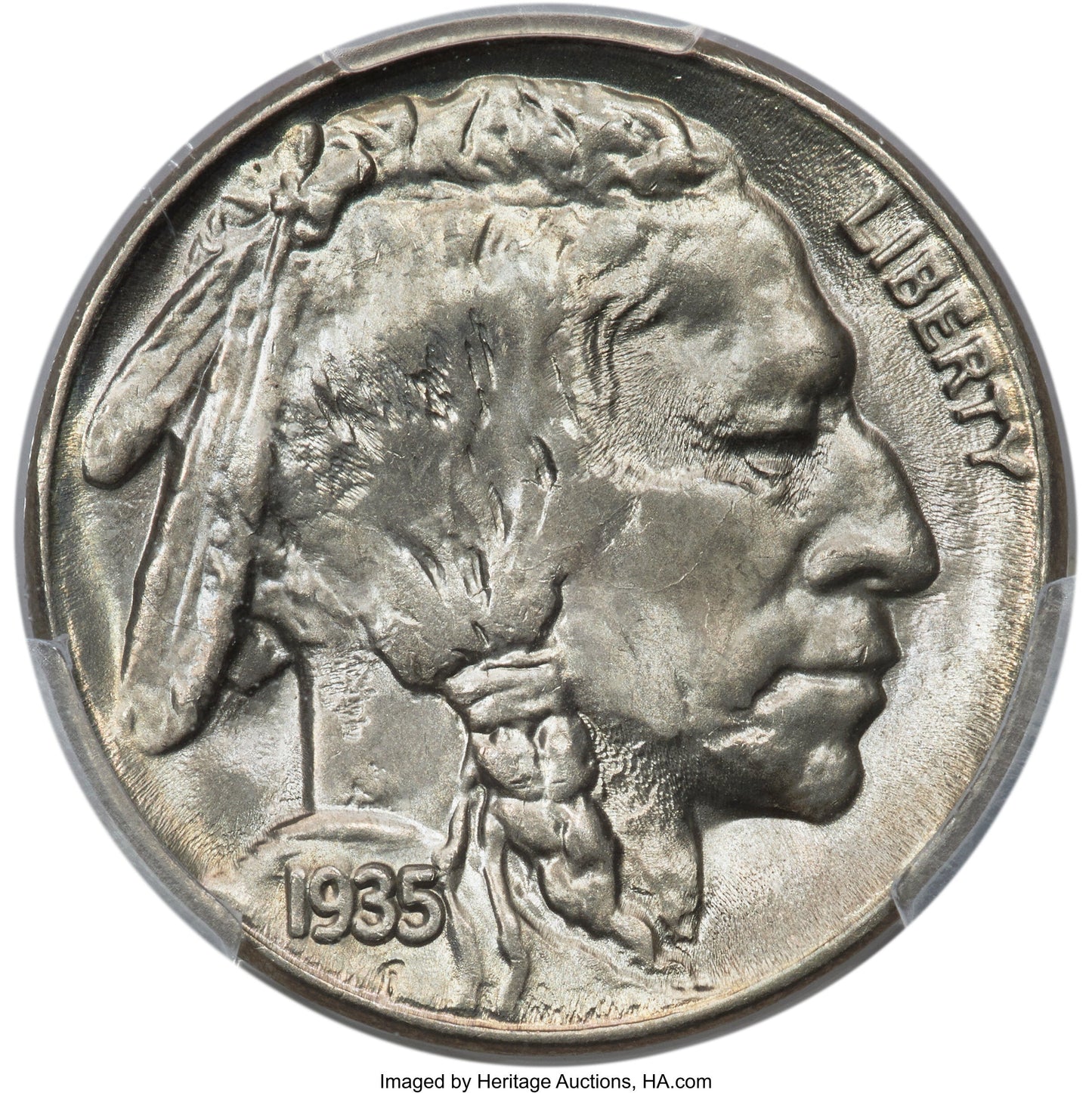 1935-S 5C Buffalo Nickel PCGS MS67+