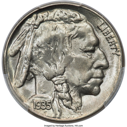1935-S 5C Buffalo Nickel PCGS MS67+