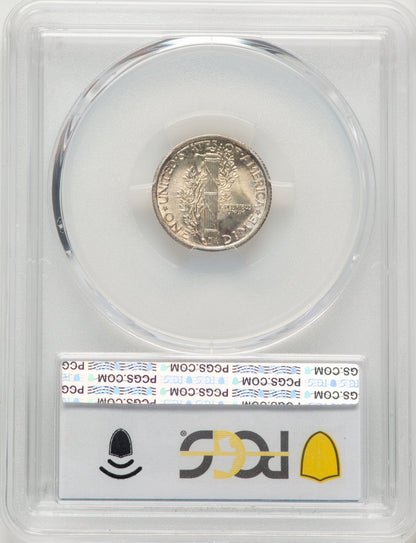 1924 10C FB CAC Mercury Dime PCGS MS67