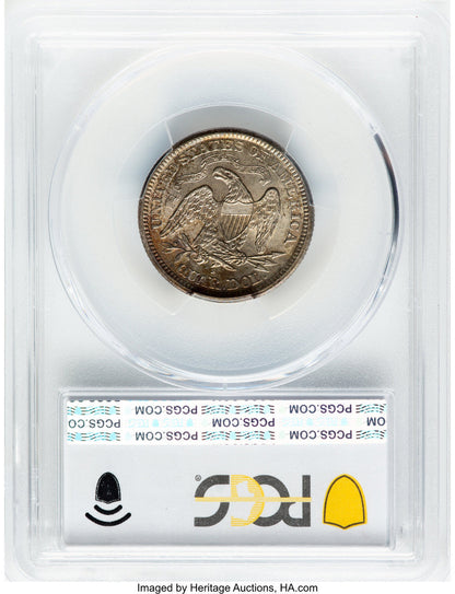 1867-S 25C Seated Quarter PCGS MS64
