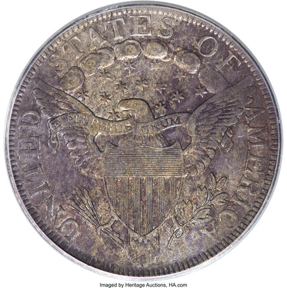 1802 50C O-101 Early Half Dollar PCGS AU53
