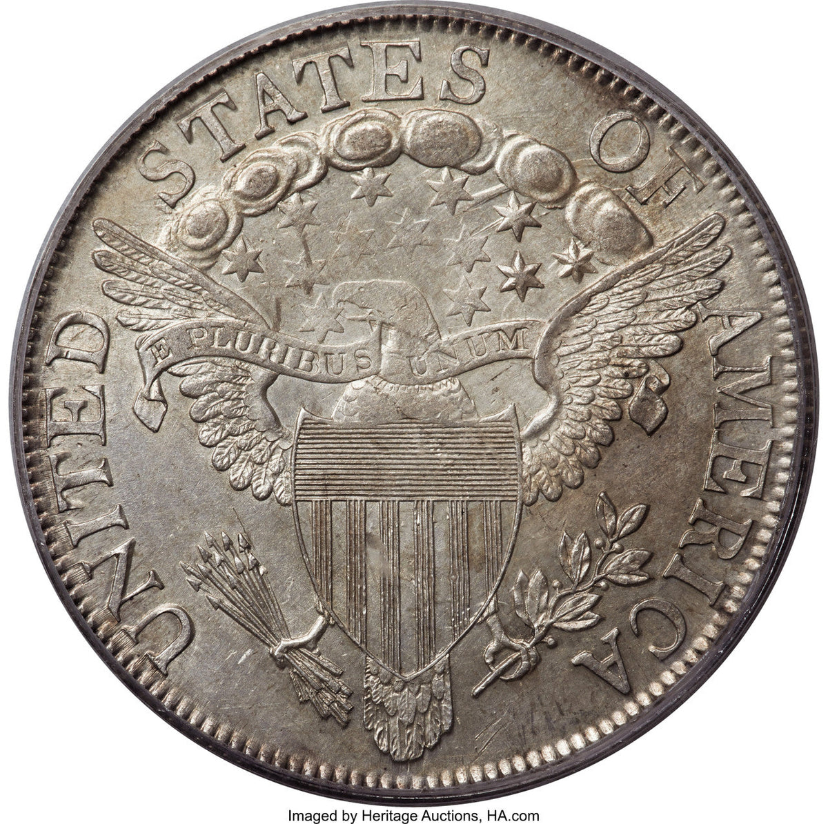 1807 50C Draped Bust Early Half Dollar PCGS MS63