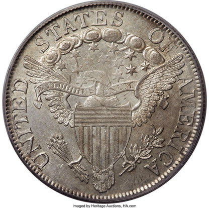 1807 50C Draped Bust Early Half Dollar PCGS MS63