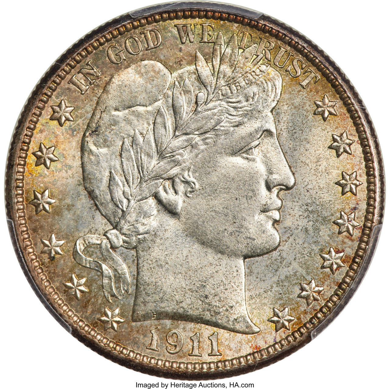 1911-D 50C Barber Half Dollar PCGS MS67