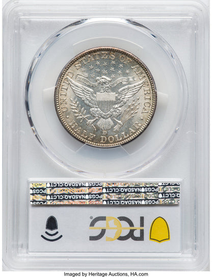 1911-D 50C Barber Half Dollar PCGS MS67